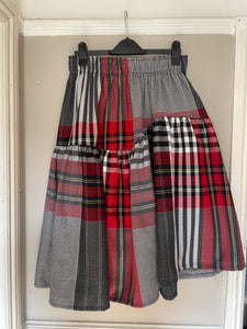 The Ennis Skirt in MIDI Tartan