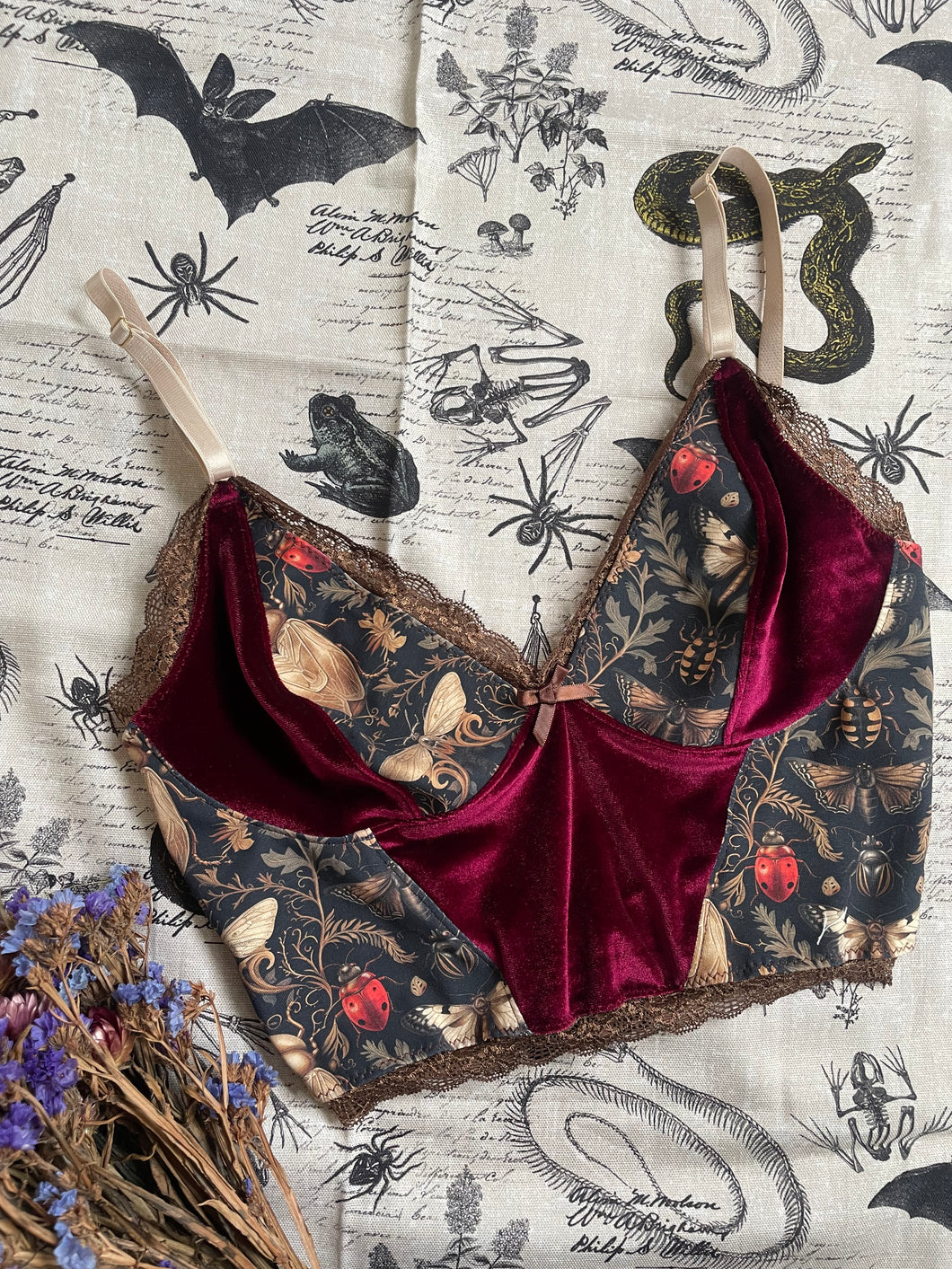 The Insectum Bralette 34DD