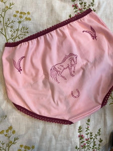 Pony Club Hand Printed Knickers