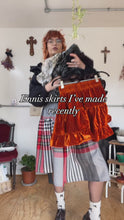 Load and play video in Gallery viewer, The Ennis Skirt in MIDI Tartan
